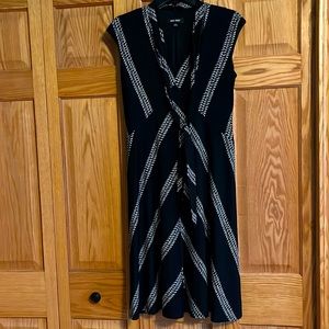 Black and white dress